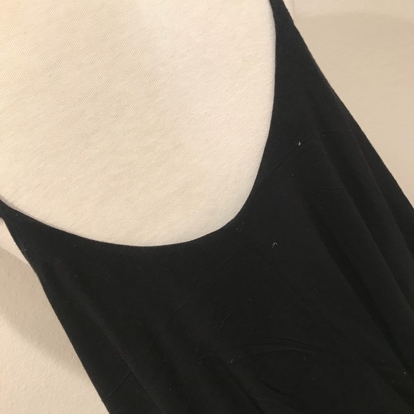 Forever 21 Black Maxi Flounce Dress - Picture 7 of 7